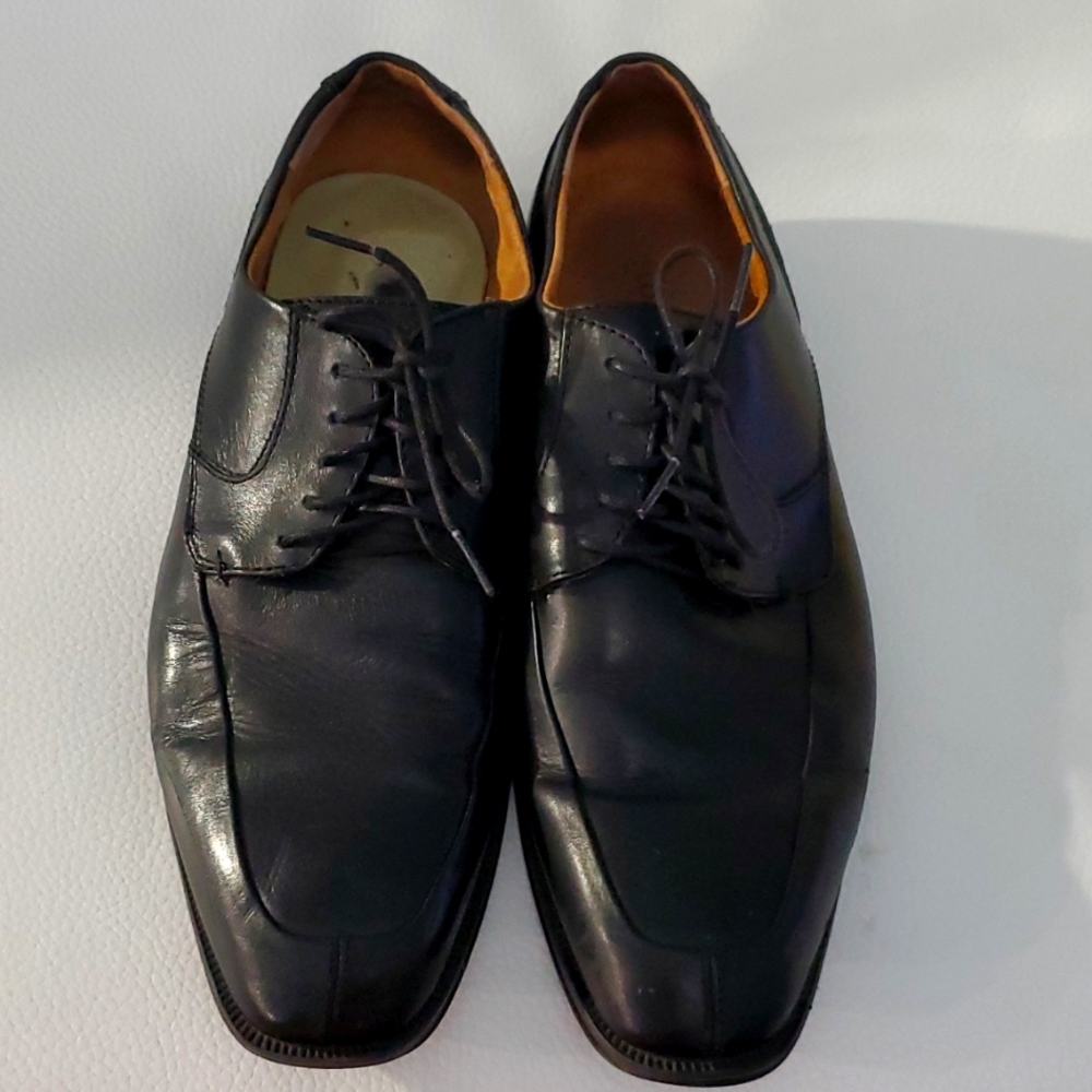 FLORSHEIM MENS BLACK SHOES SIZE 11